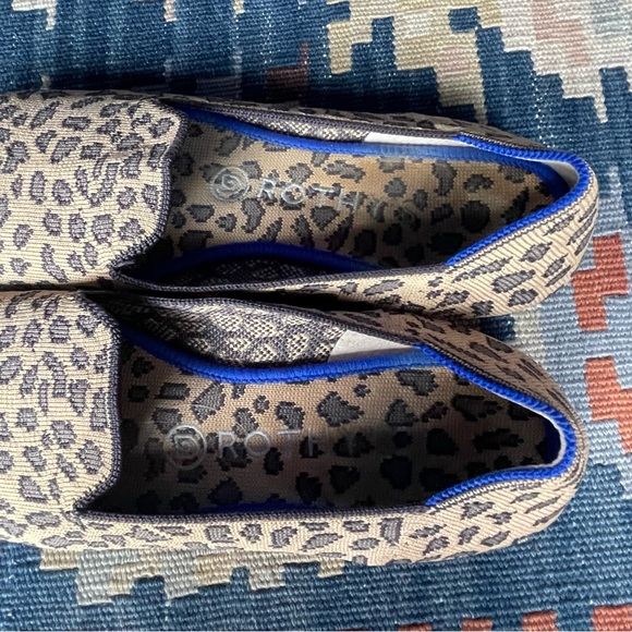 Rothy’s The Loafer Little Cat Cheetah Size 8 - Picture 4 of 10